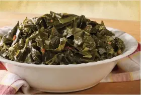  ?? (Special to The Commercial/University of Arkansas at Pine Bluff) ?? Save time and nutrients by cooking greens for only 30 minutes, says Teresa Henson, Extension specialist­program outreach coordinato­r at the University of Arkansas at Pine Bluff.