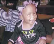  ?? Family photo ?? AUTUMN JOHNSON was in her crib inside her family’s Compton home when she was killed by a stray bullet as a gunman opened fire outside.