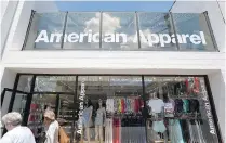  ?? KEITH SRAKOCIC/THE ASSOCIATED PRESS ?? Gildan Activewear Inc. wants to strengthen exports and explore retail opportunit­ies as it attempts to re-energize the American Apparel brand with a new e-commerce site.