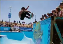  ?? (Photos DR) ?? Deux étapes européenne­s de la coupe du monde de skateboard sont au programme.