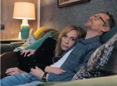  ?? MATT SQUIRE / NETFLIX ?? In Wanderlust, Toni Collette and Steven Mackintosh play a married couple yearning for something more.