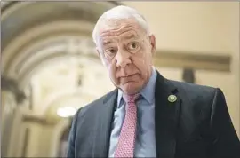  ?? Tom Williams CQ-Roll Call Inc./Getty Images ?? “OUR NATION is on a collision course with reality,” said Colorado Rep. Ken Buck last week in a video announcing that he wouldn’t seek reelection.
