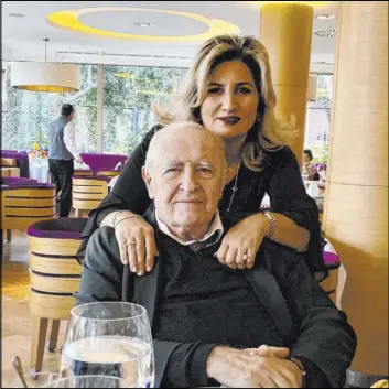 ?? Courtesy Caner Dilmener ?? Dr. Murat Dilmener, a professor of infectious diseases in Istanbul, with his daughter Fulya in February. Dilmener died on May 3 of COVID-19. His treatment team included former students, who were devastated that they could not save his life.