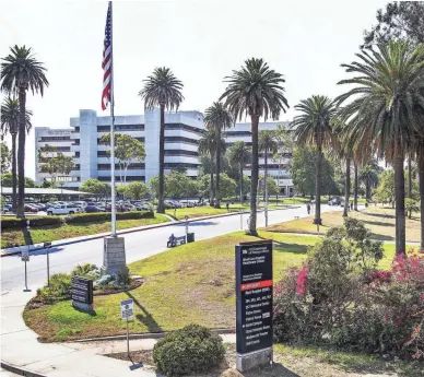  ?? TOM TINGLE/THE REPUBLIC ?? The Veterans Affairs Medical Center in west Los Angeles.