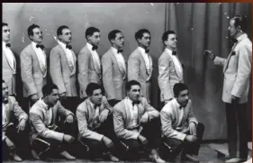  ?? CORTESÍA ?? La orquesta Lubín Barahona y los Caballeros del Ritmo fue fundada en 1940.