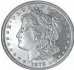  ?? ?? The Morgan dollar is a large silver coin that was minted between 1878 and 1921. The coins are named for the designer, George Morgan.