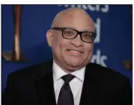  ?? (Photo by Richard Shotwell/Invision/AP, File) ?? Larry Wilmore attends the 2019 Writers Guild Awards in Beverly Hills, Calif. on Feb. 17, 2019. Wilmore is back on TV and ready to talk politics on his new Peacock streaming show.