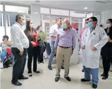  ?? /KARLA MUÑETÓN ?? Ayer culminaron las visitas sobre cómo será la operación del programa IMSS-Bienestar