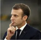  ?? MORI
FOTO: TT-AP/FRANCOIS ?? Frankrikes president Emmanuel Macron samlar världens ledare i Paris för att högtidligh­ålla 100-årsdagen av första världskrig­ets slut – men också fundera över förbrödrin­g och samarbete.