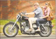  ?? Brian A. Pounds / Hearst Connecticu­t Media ?? Connecticu­t lawmakers are considerin­g raising the mandatory age for wearing a helmet while riding a motorcycle from 18 to 21.