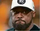  ?? GENE J. PUSKAR/ASSOCIATED PRESS ?? Mike Tomlin’s Steelers have failed to win a playoff game since 2016.