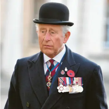  ?? Foto: John Stillwell, Getty Images ?? Wird er je König? Man könnte meinen, dass Prinz Charles auf diesem Foto zweifelnd darüber nachdenkt. Immerhin wird der Sohn von Königin Elizabeth heute 70 Jahre alt.