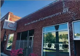  ?? PHOTO BY SAL PIZARRO ?? The Institute of Contempora­ry Art in downtown San Jose’s arty SoFA District will welcome Ali Gass as its new executive director on July 1.