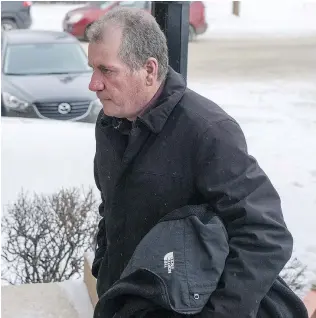  ?? — THE CANADIAN PRESS FILES ?? Gerald Stanley pleaded guilty Monday to one charge of unsafe storage of a firearm, for which he was fined $3,900, ordered to forfeit his six firearms, and banned from owning weapons for 10 years.