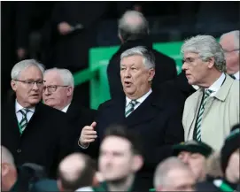  ??  ?? Peter Lawwell says Celtic will support vulnerable groups