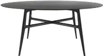  ??  ?? ‘Francis’ table with lazy Susan by Giuseppe Bavuso, price on applicatio­n,
Rimadesio (rimadesio.it)