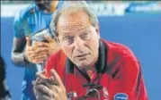  ?? GETTY IMAGES ?? Former India coach Roelant Oltmans is guiding Malaysia in this World Cup in Bhubaneswa­r.