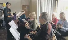  ??  ?? Horsham U3A’s ukulele group