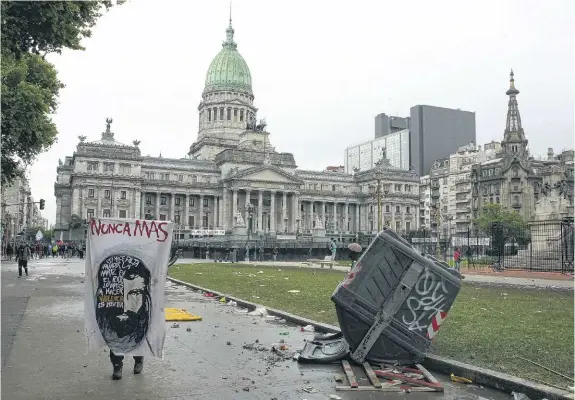  ?? KEYSTONE ?? Cartolina da Buenos Aires, 2018