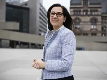  ?? MELISSA RENWICK FOR THE TORONTO STAR ?? Councillor Ana Bailao said it is important the province match federal dollars for affordable housing.