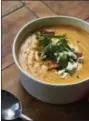  ?? KATIE WORKMAN VIA AP ?? Cream of carrot soup