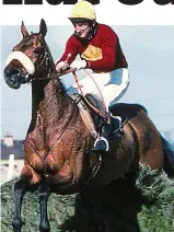  ?? ?? Champ: Red Rum wins a third Grand National in 1977, with Tommy Stack