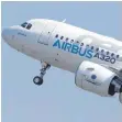  ?? FOTO: DPA ?? Die Rekordzahl­en bei Airbus kommen auch in Laupheim an.