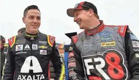  ?? NIGEL KINRADE PHOTOGRAPH­Y ?? Alex Bowman, left, and Michael Mcdowell represent Arizona in the NASCAR Cup Series. Bowman, of Tucson, has won seven races and three Daytona 500 poles. Mcdowell, of Glendale, won the 2021 Daytona 500.