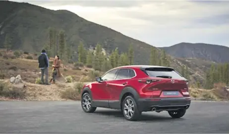  ?? Picture: SUPPLIED ?? Mazda CX30-the human touch.