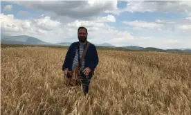  ?? Dan Saladino ?? ‘In most cultures, we’ve lost the sense that wheat has a flavour,’ says Dan Saladino. Photograph: