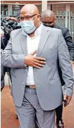  ?? | KHAYA NGWENYA African News Agency (ANA) ?? CORRECTION­AL Services head Arthur Fraser was subpoenaed to appear at the Pietermari­tzburg High Court yesterday.