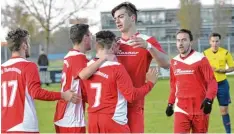  ?? Foto: Ernst Mayer ?? 44 Treffer erzielten die Thannhause­r bereits – die meisten in der Kreisliga West. Der Spitzenrei­ter würde im Mai allzu gern den Aufstieg feiern.