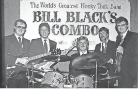  ?? COURTESY OF PAULINE CUEVAS ?? This is Gil Michael, right, and Bill Black’s Combo.