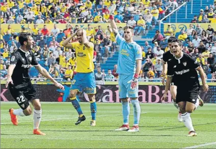  ?? FOTO: EFE ?? Ben Yedder abrió la lata El francés aprovechó los problemas de Muriel para anotar y ser titular