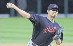  ?? AFP ?? The Indians’ Carlos Carrasco pitches against the White Sox.