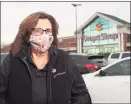  ?? Christian Abraham / Hearst Connecticu­t Media ?? Employee Pat Valdez at the Stop & Shop along Whalley Avenue in New Haven on Friday.