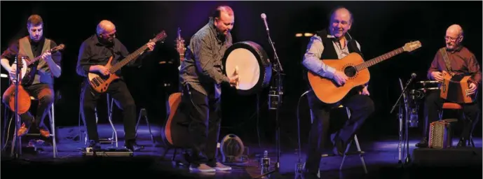  ??  ?? The Fureys in performanc­e.