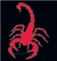  ??  ?? The logo associated with the Red Scorpions gang based in the Greater Vancouver area.