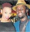  ?? Picture: LONDEKA DLAMINI ?? FAN MOMENT: Zanele Cana, left, loved artist Brown Suga’s performanc­e at the #MalStonesG­oes2Dubai fundraiser on Saturday