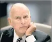  ?? THE ASSOCIATED PRESS ?? Gov. Jerry Brown has made it a habit to appoint longtime friends to state positions.