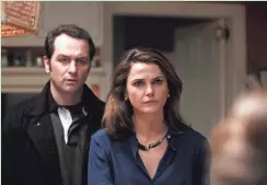  ?? PATRICK HARBON / FX ?? Matthew Rhys plays Philip Jennings and Keri Russell portrays Elizabeth Jennings in an episode of “The Americans.” The fifth season of the show arrives in March.