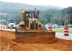  ?? STAFF PHOTO BY ERIN O. SMITH ?? Work has started on the right of way easement along Battlefiel­d Parkway in Ringgold, Ga., where the Center for Sports Medicine and Orthopedic­s will be located. The Ringgold location will be the first center in Georgia.