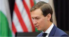  ?? FOTO: AFP ?? Jared Kushner gerät wegen geheimer Gespräche mit russischen Vertretern vor der Wahl unter Druck.