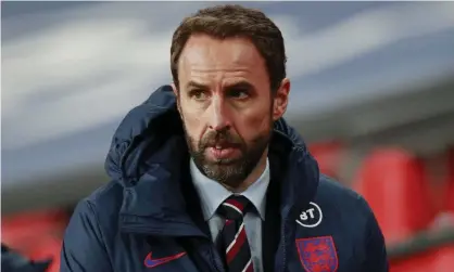  ?? Photograph: Ian Walton/EPA ?? Gareth Southgate said uncertaint­y over the nature of Euro 2020 made preparatio­ns such as booking hotels a problem.