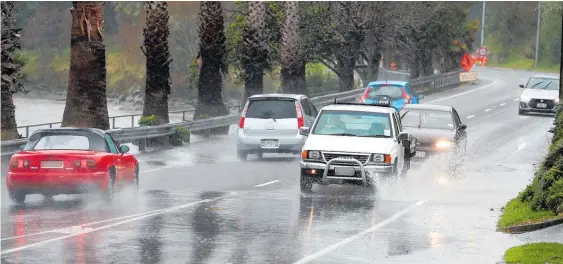  ?? Photo / Bevan Conley ?? It is expected to be a wet and windy week across the Whanganui region.