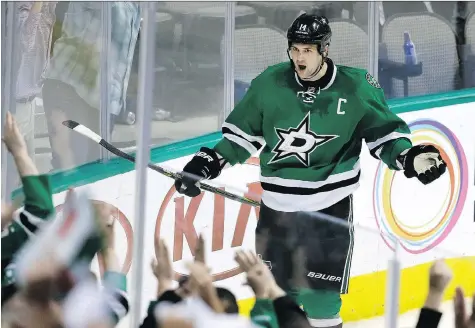  ?? THE ASSOCIATED PRESS ?? Dallas Stars’ Jamie Benn has emerged as one of the NHL’s top forwards and will get special treatment from the St. Louis Blues.