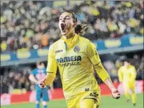  ?? FOTO: EFE ?? Enes Ünal firmó los dos goles del Villarreal ante el Atlético