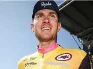  ??  ?? Van Garderen had a confidence-boosting stint in yellow, but faltered on Baldy