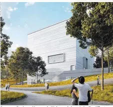  ??  ?? Das neue Bauhaus-Museum in Weimar wird am 6. April eröffnet