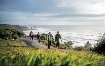  ?? Photo: Miles Holden ?? Above: Cape Foulwind Walkway